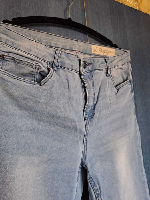 Blugi damă Esmara albastru deschis High Waist Super Skinny mărimea 42