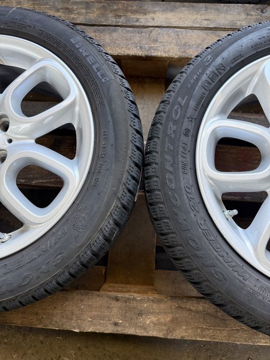 Jante Mini Cooper F54 F55 F56. F57 cu anv iarna noi Pirelli 195/55 16