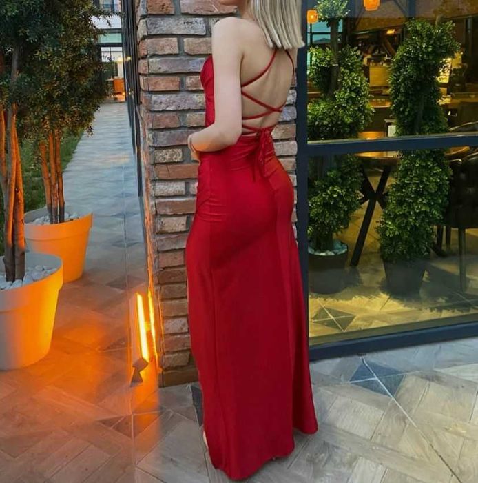 Rochie de ocazie din satin