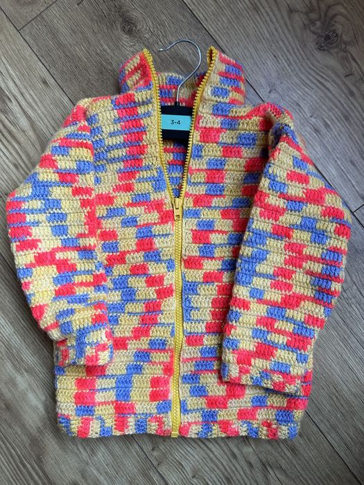 Pulover Crosetat manual 2-4 ani NOU