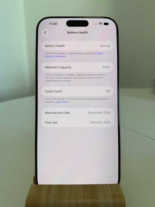 Iphone 16 pro max 256 gb - 100% baterie