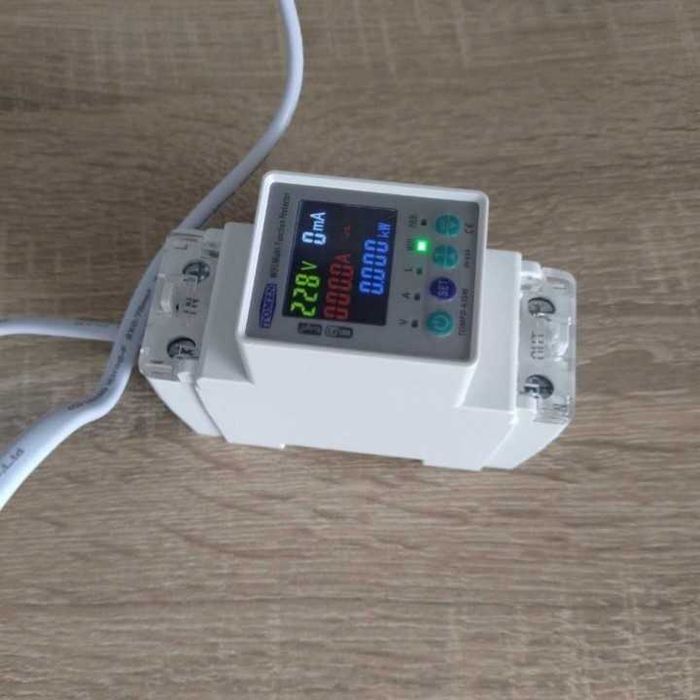 63A Контролен електромер TOMZN Wi-Fi с LED дисплей