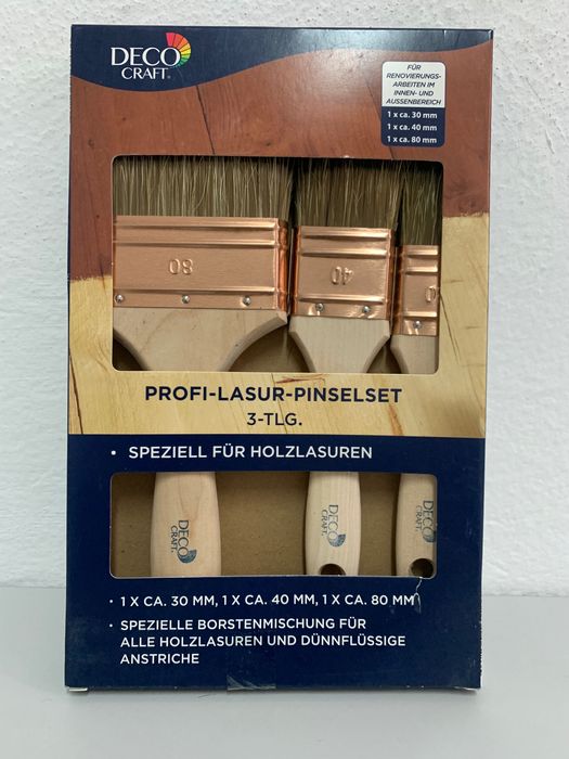 Set 3 Pensule Vopsit