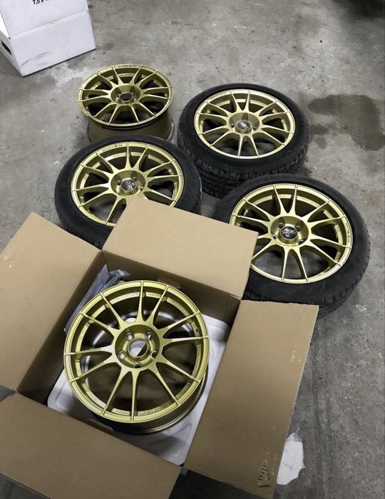 Джанти OZ ULTRALEGGERA RACE GOLD 8Jx17" 5x114.3 ET48