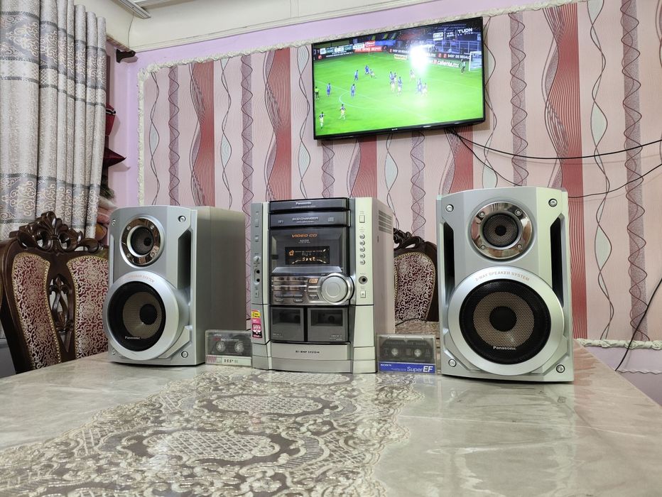 Panasonic 4 kanal bass myahkiy holati zo‘r
