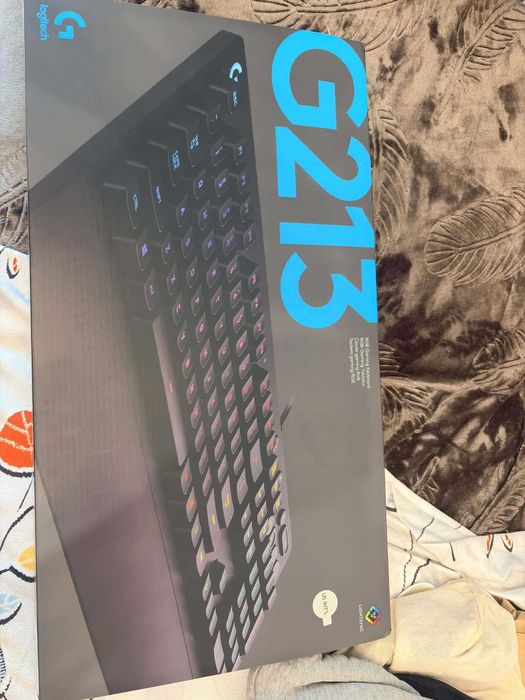 TASTATURA LOGITECH Gaming USB, iluminata, black G213 Prodigy