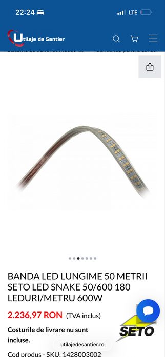 Banda led Seto led snake 50m