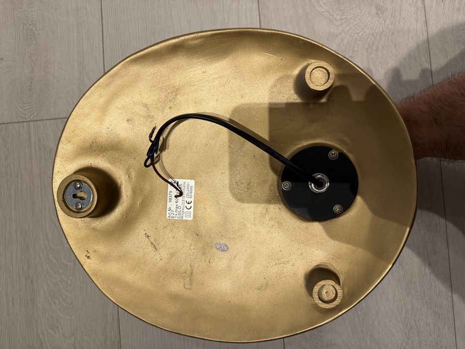 2x Aplica perete aurie / wall lamp lighting gold