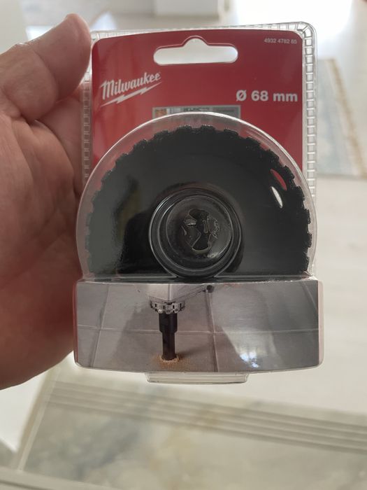 Burghiu Diamond Max Milwaukee M14 68 mm si de 0.8 mm