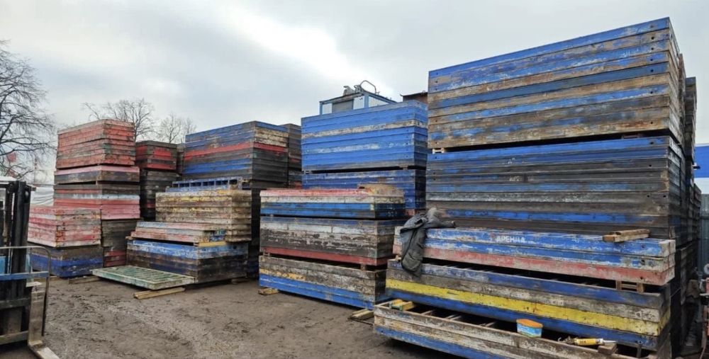 Опалубка крупнощитовая в аренду