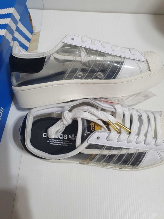 Adidas Superstar bold marimea 37 1/3 si 38 noi in cutie