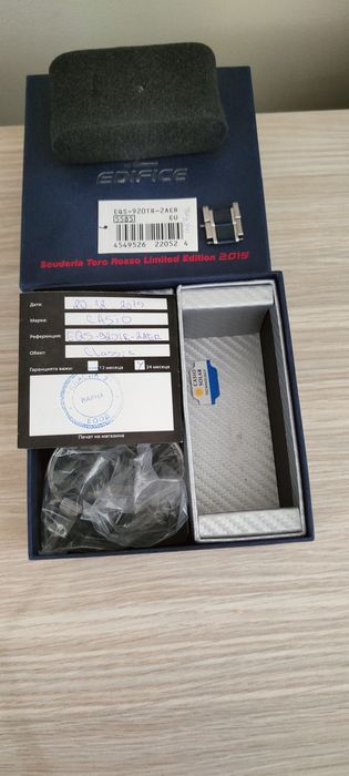 Casio edifice Toro Rosso Limited edition!