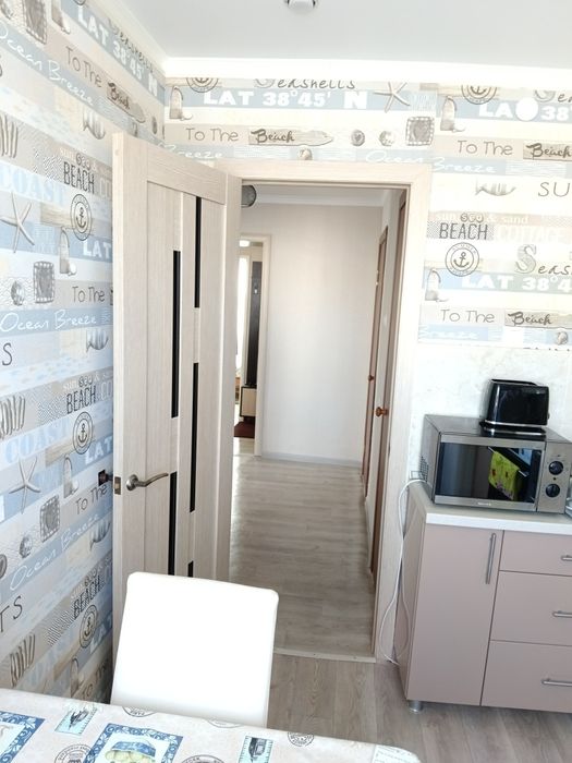 3 ком. 5 мкр, дом  14,  9 этаж