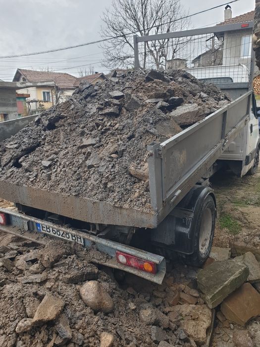 Услуги със САМОСВАЛ гр.Габрово  ,ХУМУСНА ПРЪСТ , Превоз транспорт извозване до сметище