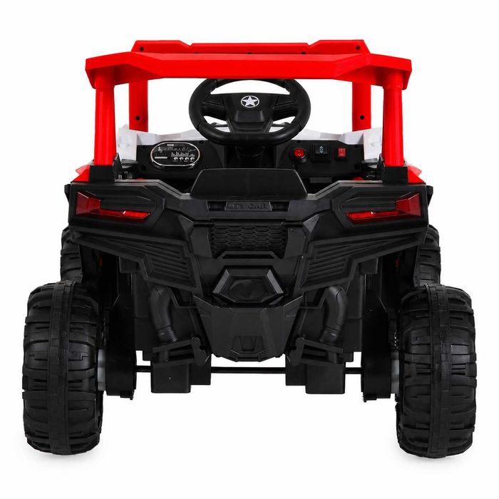 ТОП ЦЕНА!НОВО!Акумулаторен джип/UTV Gobi Go RED с 12 V батерия,USB,функция люлеене,дистанцинно