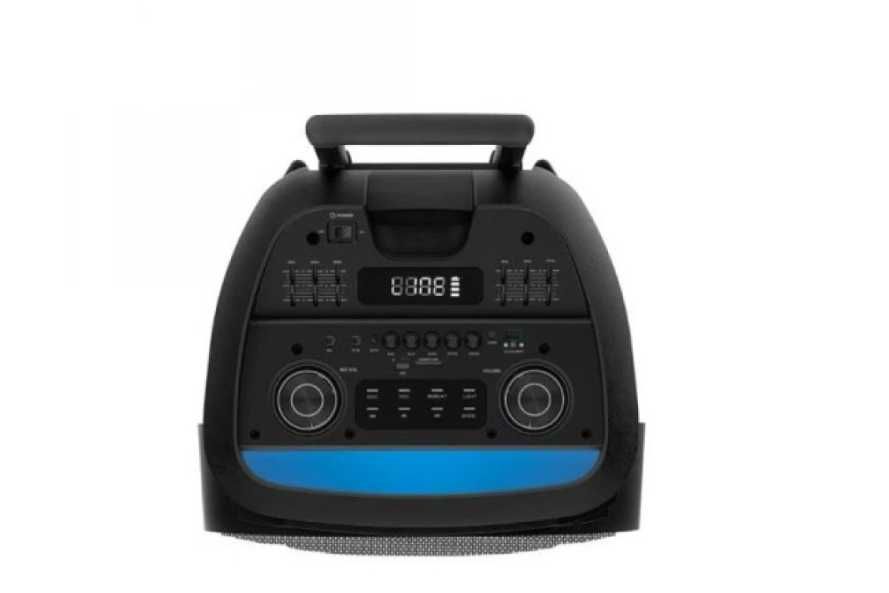 Нова Cobra 1801 4600W брутална мощ! 18" бас, 15000mAh батерия + 2 безжич микрофона Гаранция 24 месеца. Огромна батерия за 10 часа купон,