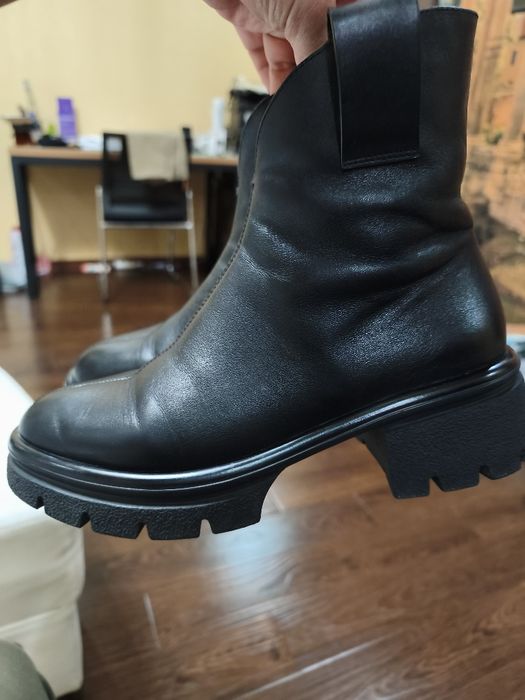 Стильные кожаные ботинки Molka — Натуральная кожа 37 р