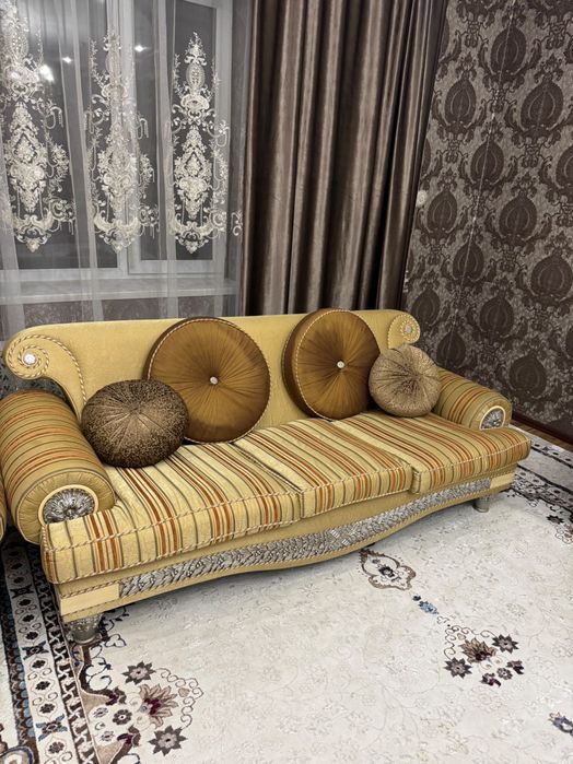 Продам диван 1 кресло б/у 135000 Алматы
