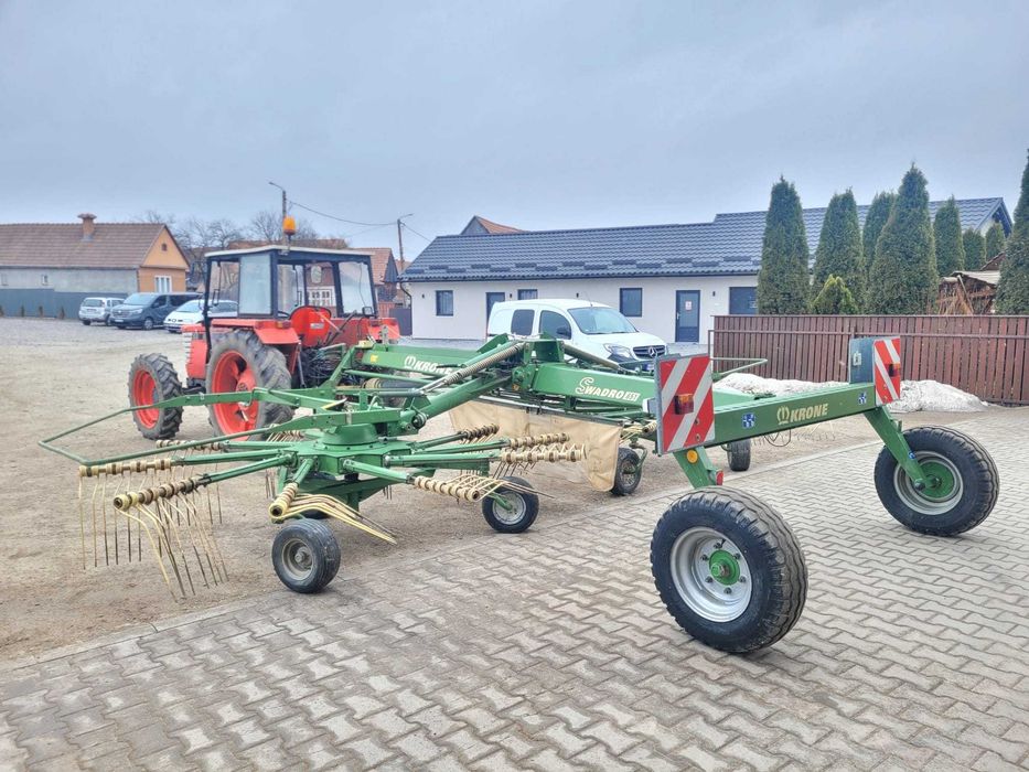 Grebla de adunat fan dublu Krone