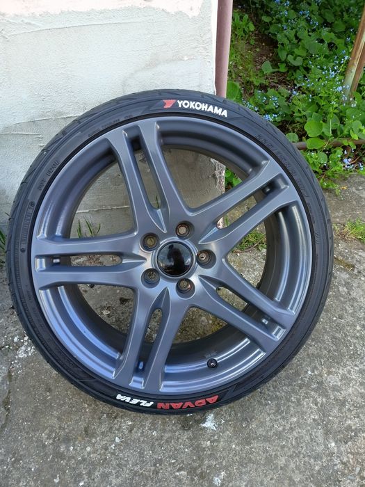 Jante de 19", 5x114.3 mm, Honda, 225/35R19 anvelope Yokohama