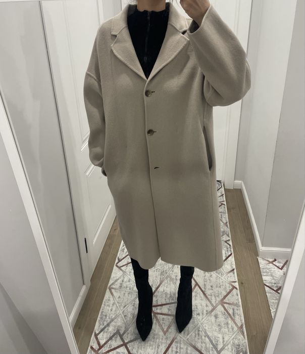 Пальто H&M из шерсти