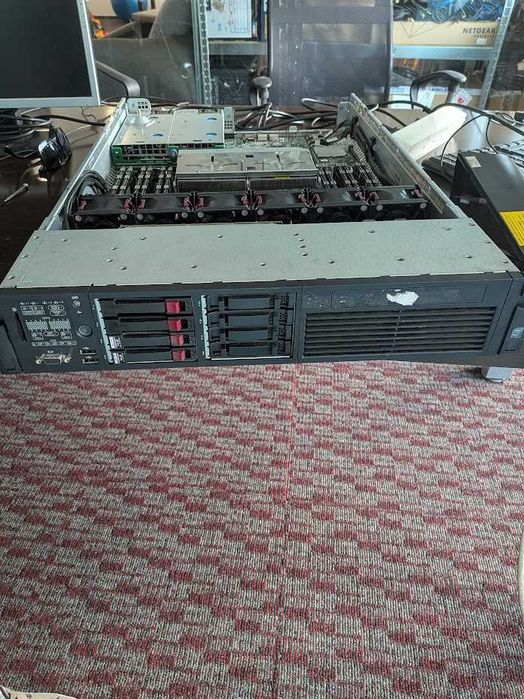 Сървър HP ProLiant DL380 G6 цял за части (48GB RAM, 2x Xeon X5650)