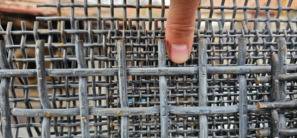 Plasa sortare metalica noua