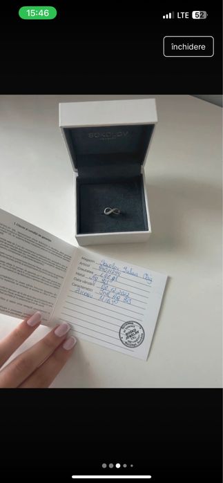 inel de argint stare ff buna