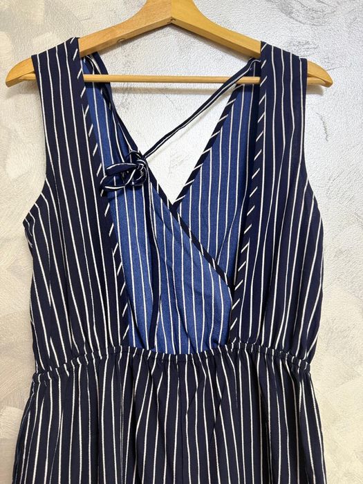 Salopetă scurtă Rut & Circle Fatima Stripe S nouă cu etichetă bleumarin dungi