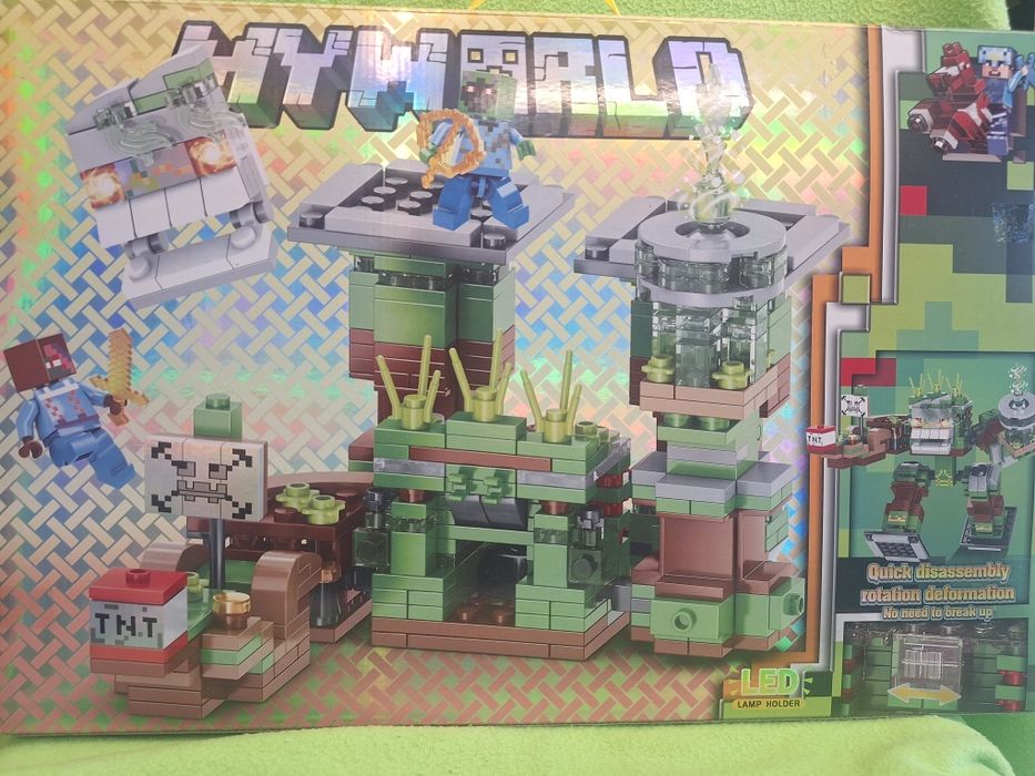 Minecraft огромен конструктор -  511 ел