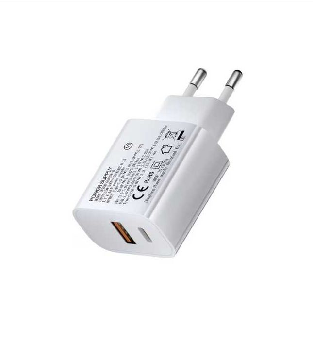 Зарядное устройство DF25B-GAN25W (USB A + Type C)