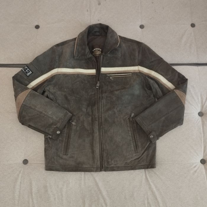 Мужская кожанка Италия