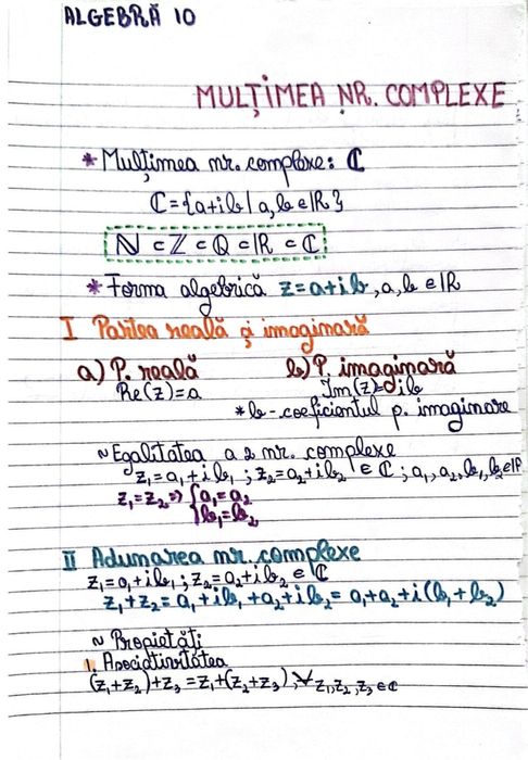 Materie matematică M2 (Științe ale naturii)-Clasele IX, X și XI- PDF