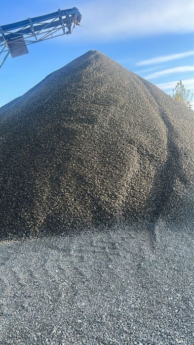 Piatra sparta - concasata din bolovani de rau