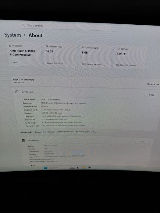 Pc gaming complect