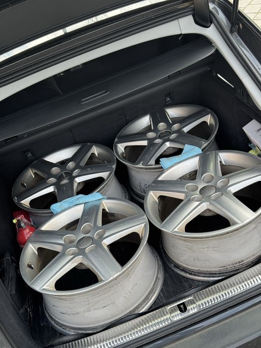 Set jante originale Audi S-line R17 5x112 , 7.5J x 17H2, A6, A4 B6,