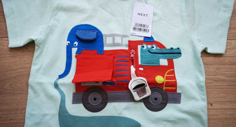 Next нова детска тениска 5-6 г.