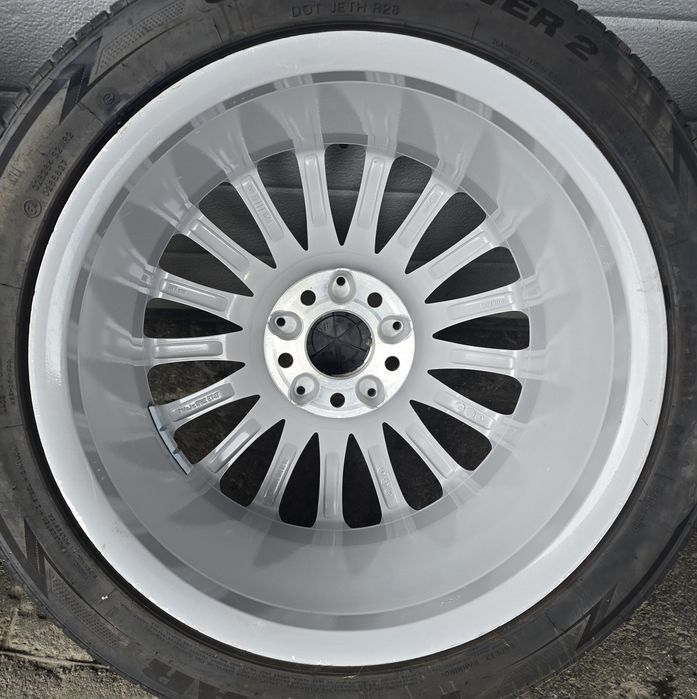 Jante originale 5x112 mercedes c class clk slk w204 r17 in două lățimi