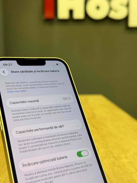 iPhone 13 Starlight Alb 128 GB 100% Baterie #5041