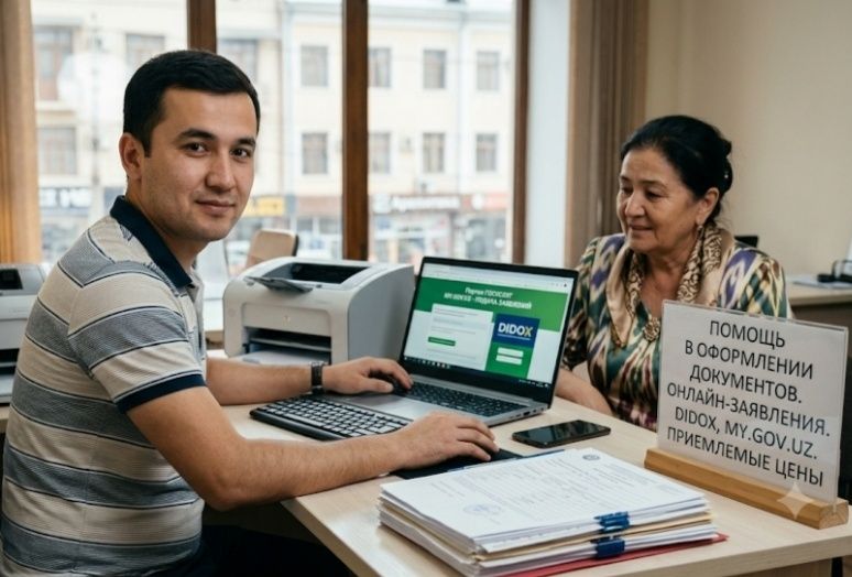 Хужжат топшириш, подача документов