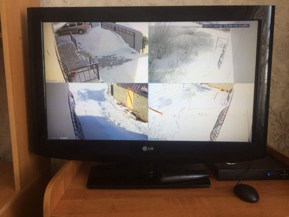 Установка Видеонаблюдения