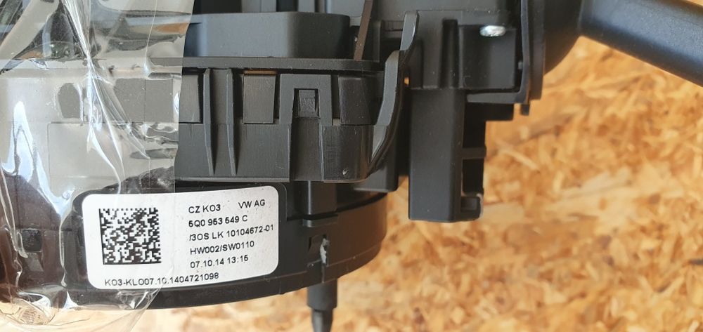 Spirala volan Golf 7 cu manete 5Q0953549C 5Q0953507EC