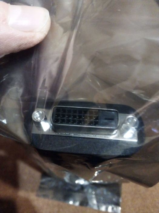 Преходник HP DisplayPort(м) към DVI(ж)