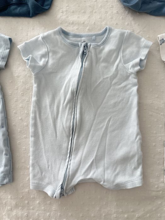 Пижамки с цип + бодита NEXT до 62см