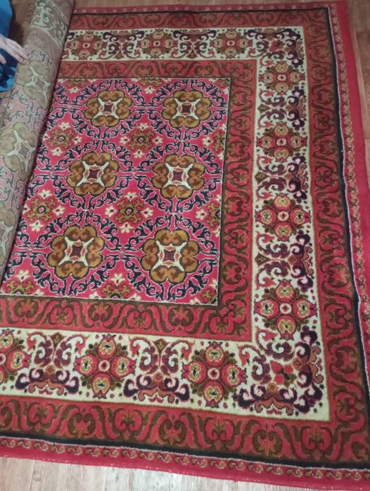 Шерстяной советский ковер - 2х3 - 15500