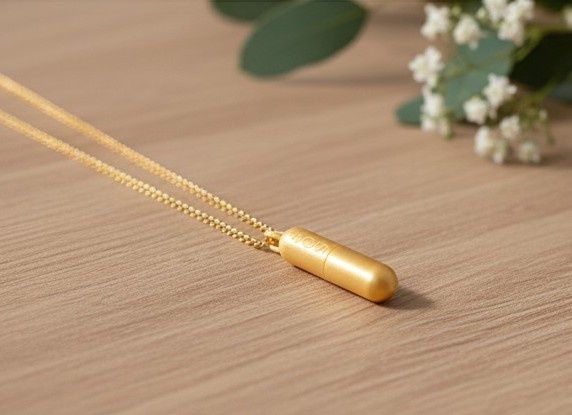 Colier Capsulă ID de Urgență pentru Animale de Companie - Siguranța