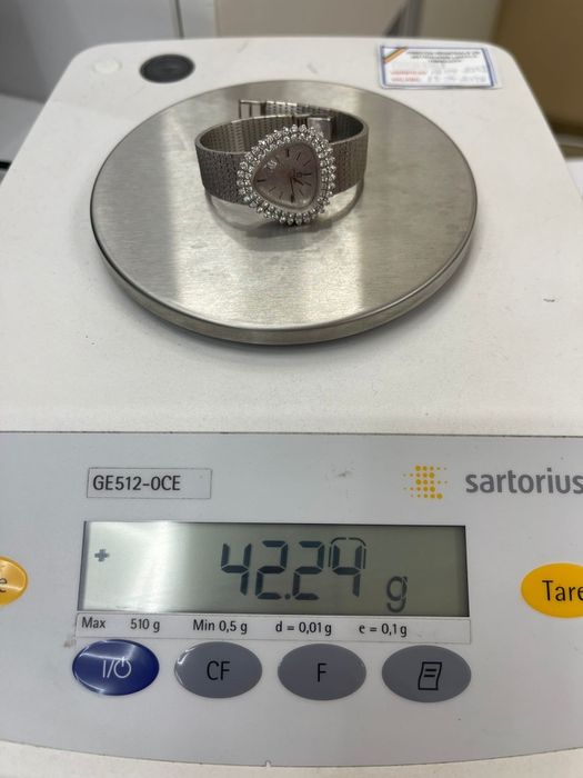 Ceas Omega cu pietre prețioase Aur 14K Amanet BKG