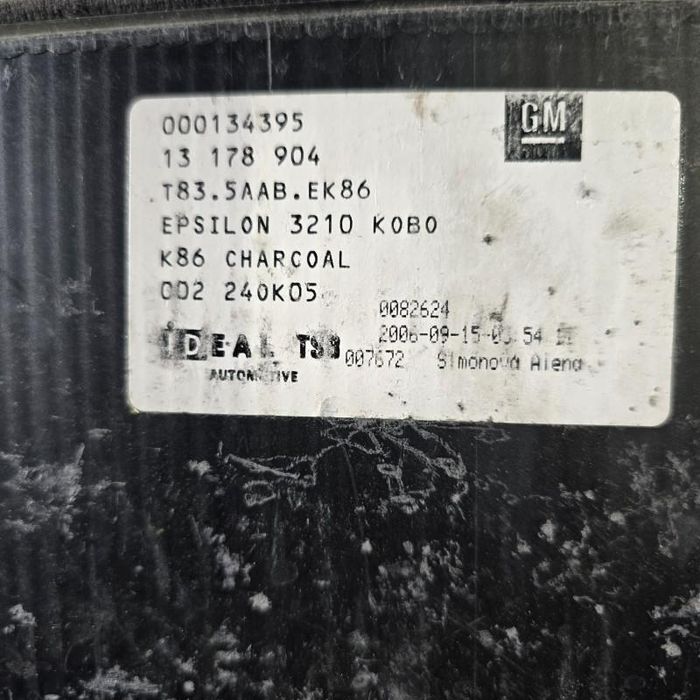 Mocheta portbagaj roata rezerva Opel Signum facelift