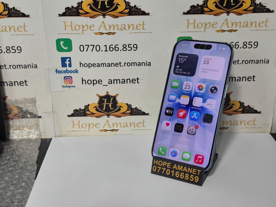 Hope Amanet P10/iPhone 17 256GB Garantie Apple