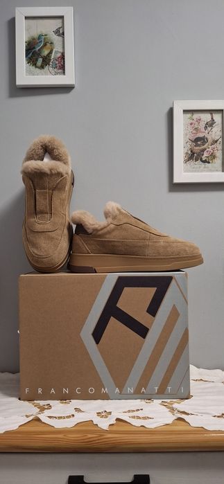 Замшевые Ботинки Franco Manatti 37р.